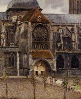 Pissarro, Camille - Portal of the Church Saint-Jacques, Dieppe